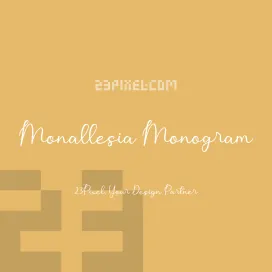 Monallesia Monogram